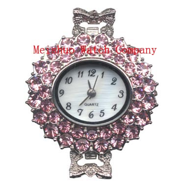 alloy case Japan movement CZ diamond