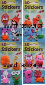 Tattoo Sticker, Puffy Sticker, chirstmas sticker