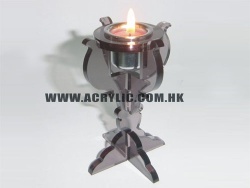 Acrylic Candle Holder