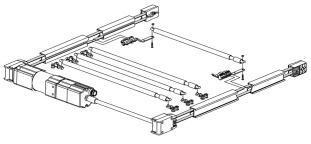 Complet set of accessories for Skylight curtain