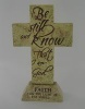 Religious Cross Figurine