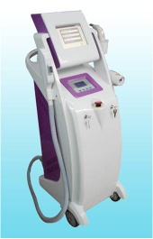 3 Handles E Light+ RF+Laser Combination Beauty Equipment