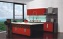 lacquered door kitchen cabinet