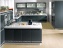 lacquered door kitchen cabinet