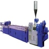 PVC profile extrusion line