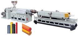 PVC/PE Single/Double Wall Corrugated Pipe Production Line