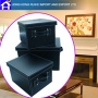 leather storage box