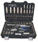 108 pcs 1/4" & 1/2" Socket Set - Hand Tools / Tool Sets