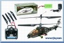 4 channel Apache Attack RC Helicopter