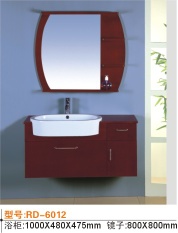 wooden bathroom cabinet sanitary equipment