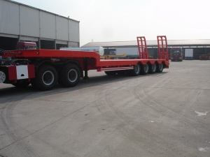 low bed semi-trailer