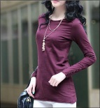 LadiesT-shirt, fashion  Round-neck  t-shirt