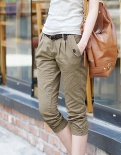 ladies tapered pants