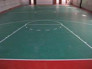 PVC sports floor