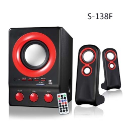 supply S-138F 2.1CH computer speaker multi media speaker