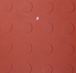 Round Button Rubber Matting