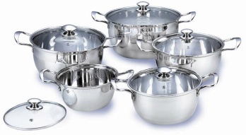 10 pieces American-style soup pot set