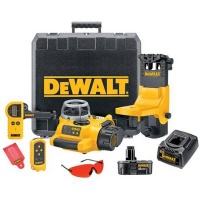 Dewalt DW077KD 18-Volt Self-Leveling Rotary Laser Kit (Int/Ext)