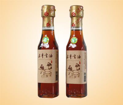 light sesame seed oil in 127ml packed in glass bottle