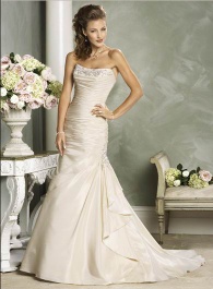 Custom made Wedding Dress - MS006