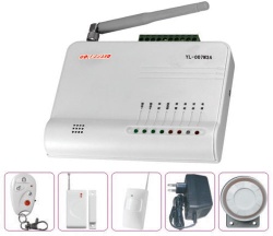 GSM SMS auto-dial home alarm system