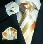 silk woven tie