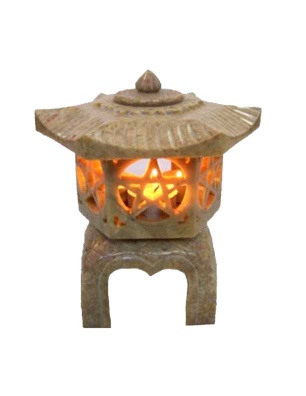 Soap Stone Candle Holder