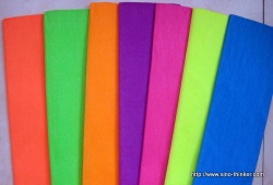 crepe paper tissue paper metallic paper