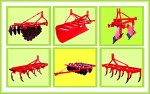 Rotary Tillers,rotavators,  Cultivators/tiller (Spring Loaded & Rigid), Disc Harrows,  M.B Ploughs, Disc ploughs, Ridgers, Su