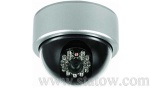 Dome camera with IR