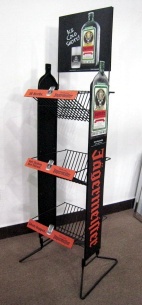 Metal display stand