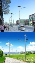 Solar street light