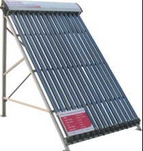 Heat pipe solar collector