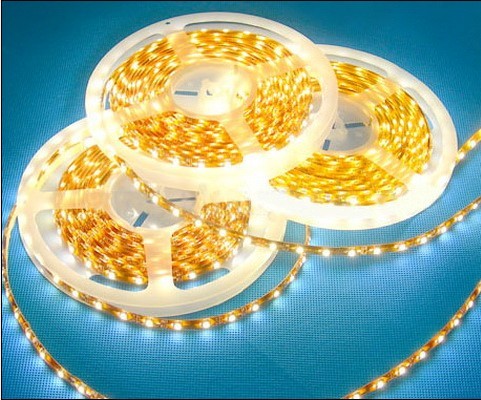 Flexible SMD3528 LED Strip/8mm/96pcs/7.68W/IP54/IP68