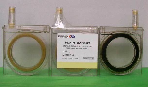 catgut chromic and plain suture