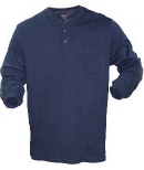 fire resistant fire retardant henley