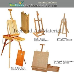 Wooden easel