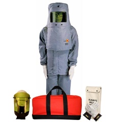 25 cal/cm² Arc Flash Coat and Bib Overall Kit