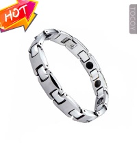 20CM Tungsten Bracelet,Polished Shiny Tungsten Carbide Bangle Wit Magnets|TOCOY393