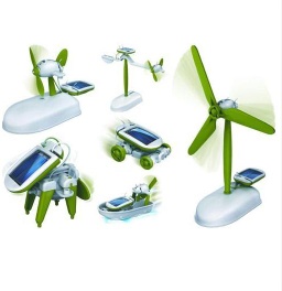 6 in 1 solar toys