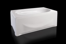 rectangular bathtub