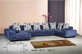 Fabric sofa