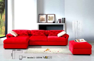 Fabric sofa