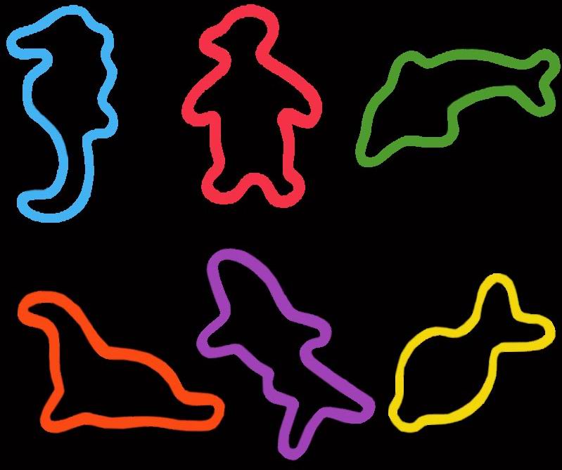 Silicone Elastic Band,Silly Bands, Crazy Bands, Zang Bands,Fun Rubber Bands, Silicone Bands,Silicon Rubber Bracelets