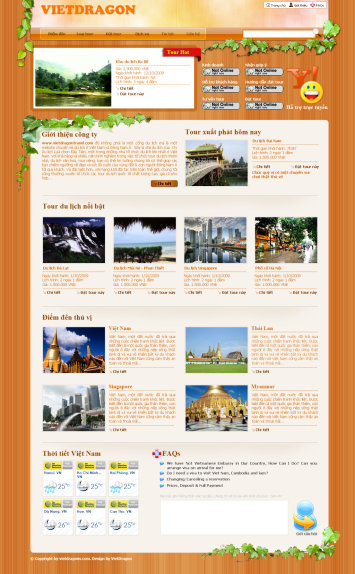 travel website