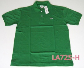 Wholesale Lacoste Solid Color Short Polo