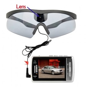 2GB Sunglasses Spy Camera DVR With MP4 Video Recorder with Memory Hidden Camera