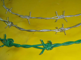 barbed wire