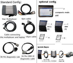 Benz repair Inspect Equipment   compact-3 VS  XP-STAR VS STAR2000