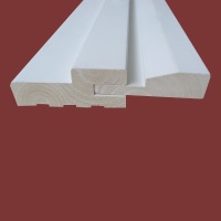 gesso primed door frame